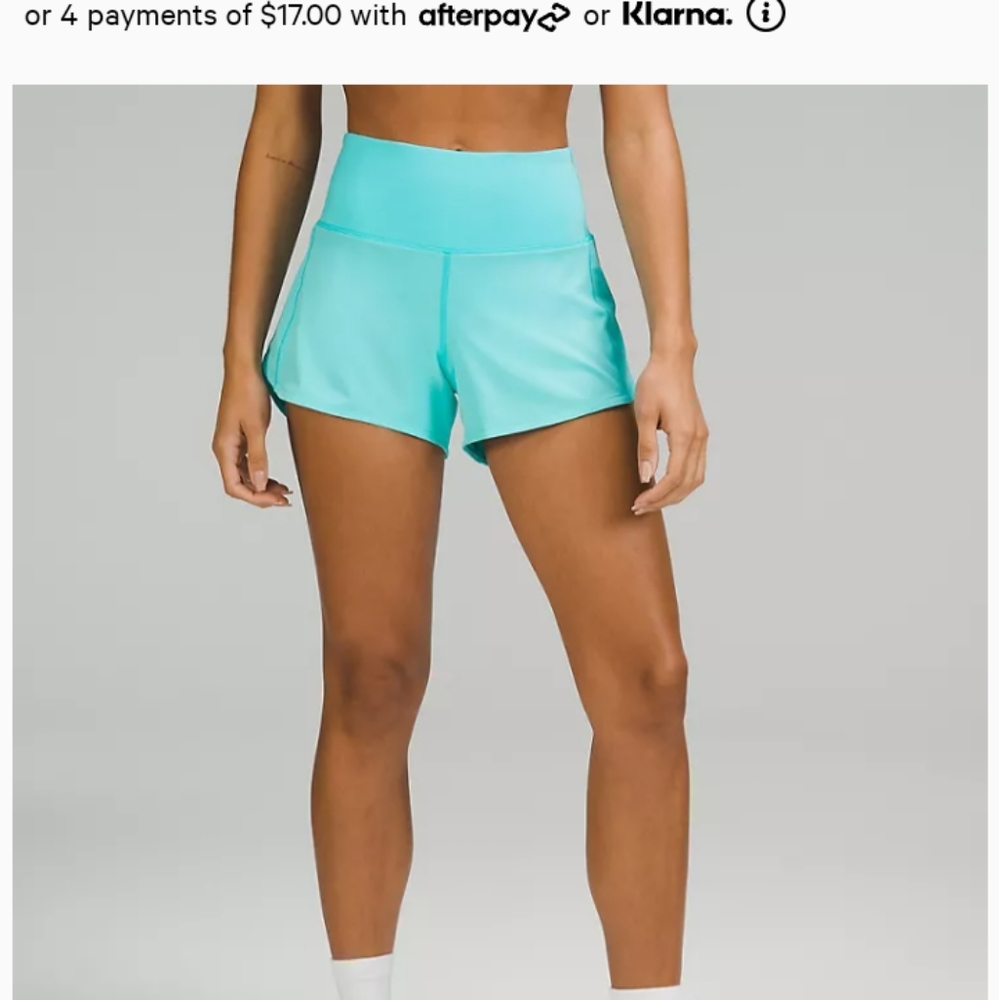 Lululemon Speed Up Shorts